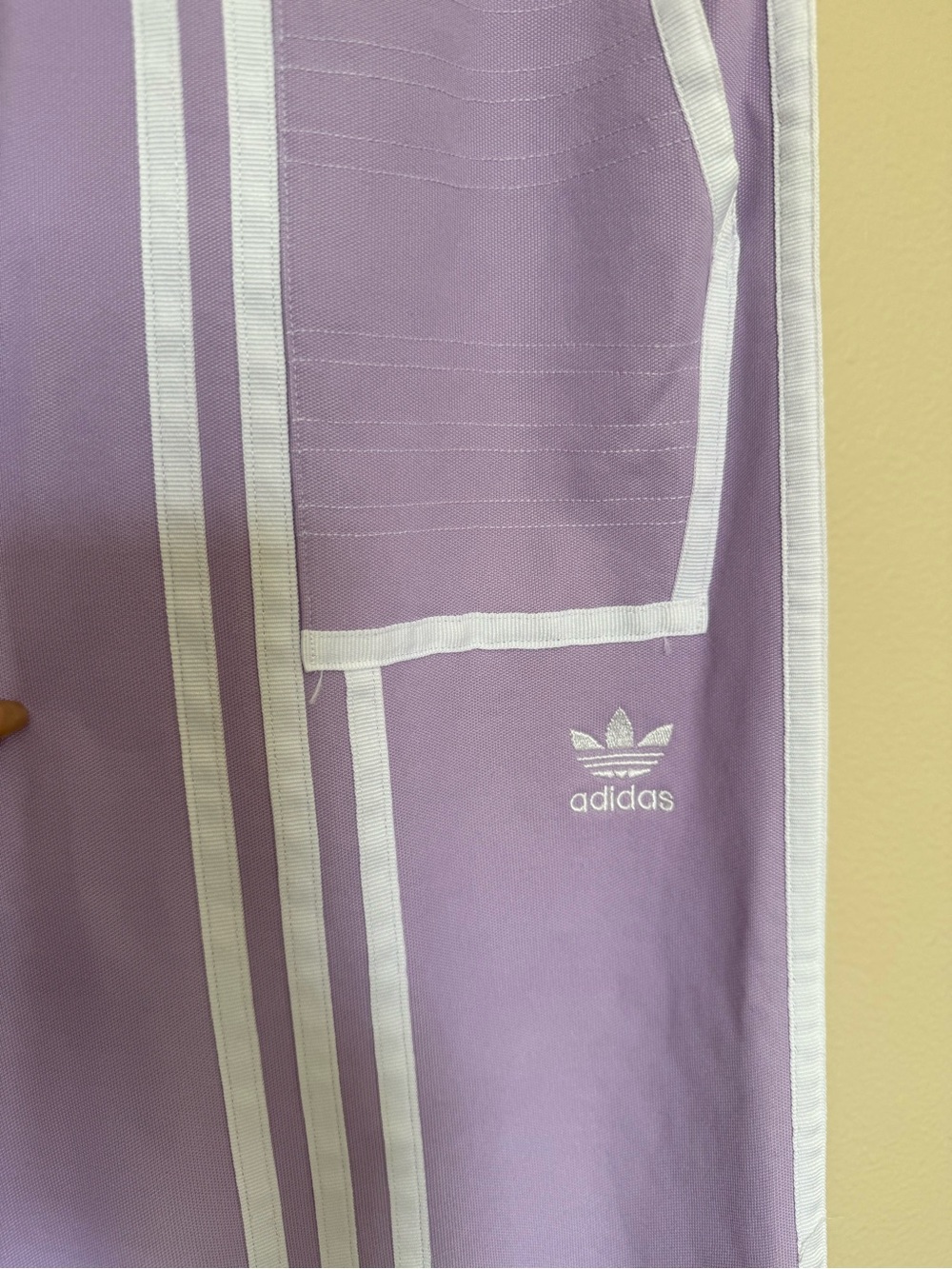 Adidas x Ji Won Choi Special Edition Lilac Wide Leg Track Pants Rare Y2K OG Sz S - Picture 5 of 12